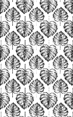 Rolgordijn verduisterend Grijze bladeren