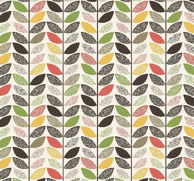 Rolgordijn verduisterend Kleurrijke bladeren