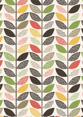 Rolgordijn verduisterend Kleurrijke bladeren