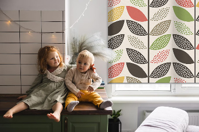 Rolgordijn verduisterend Kleurrijke bladeren