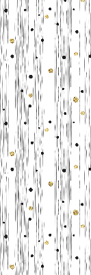 Rolgordijn verduisterend Strepen en stippen