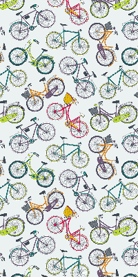 Rolgordijn voor het raam Fietsen