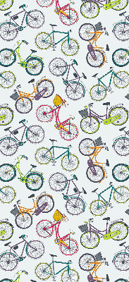 Rolgordijn voor het raam Fietsen