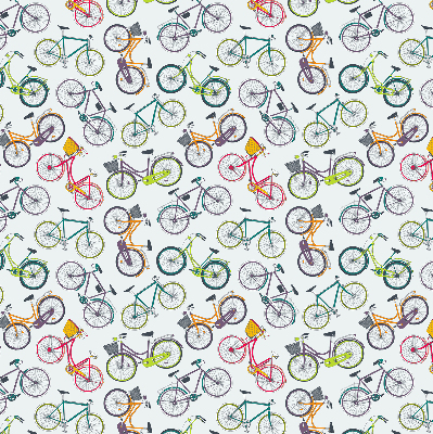 Rolgordijn voor het raam Fietsen