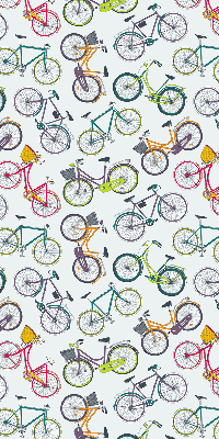 Rolgordijn voor het raam Fietsen