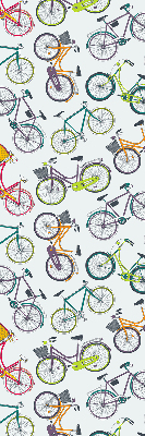 Rolgordijn voor het raam Fietsen