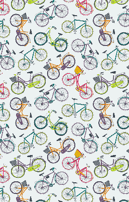 Rolgordijn voor het raam Fietsen