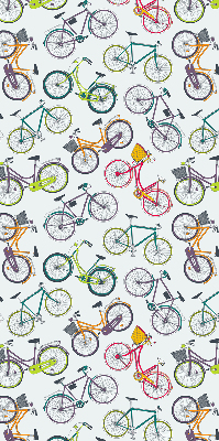 Rolgordijn voor het raam Fietsen