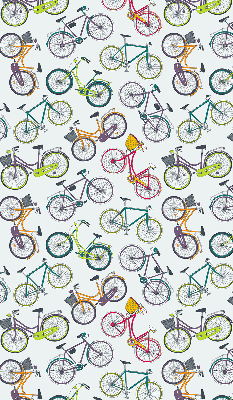 Rolgordijn voor het raam Fietsen