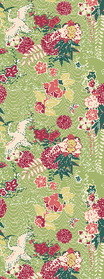 Rolgordijn verduisterend Reiger en planten