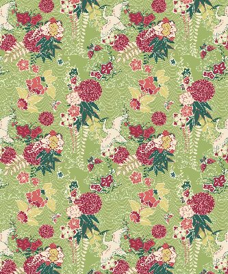 Rolgordijn verduisterend Reiger en planten