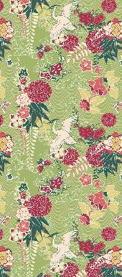 Rolgordijn verduisterend Reiger en planten