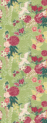 Rolgordijn verduisterend Reiger en planten