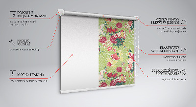 Rolgordijn verduisterend Reiger en planten