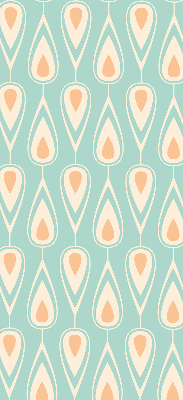 Rolgordijn voor het raam Kleurrijke avocado