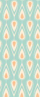 Rolgordijn voor het raam Kleurrijke avocado