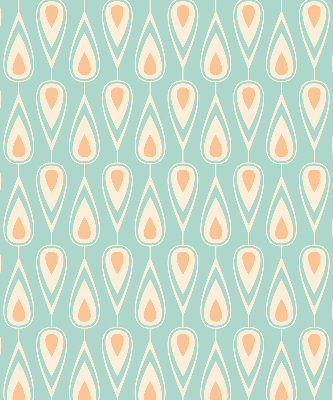 Rolgordijn voor het raam Kleurrijke avocado