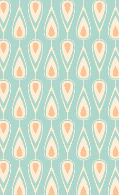 Rolgordijn voor het raam Kleurrijke avocado