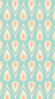 Rolgordijn voor het raam Kleurrijke avocado