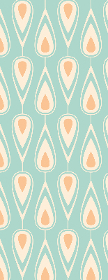 Rolgordijn voor het raam Kleurrijke avocado