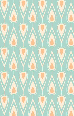 Rolgordijn voor het raam Kleurrijke avocado