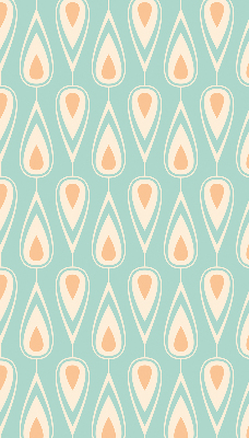 Rolgordijn voor het raam Kleurrijke avocado