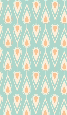 Rolgordijn voor het raam Kleurrijke avocado