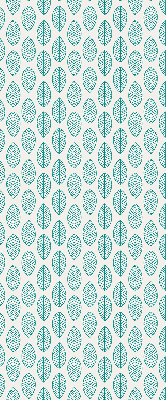 Rolgordijn verduisterend Blauwe bladeren