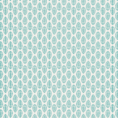 Rolgordijn verduisterend Blauwe bladeren