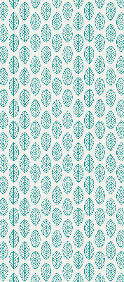 Rolgordijn verduisterend Blauwe bladeren