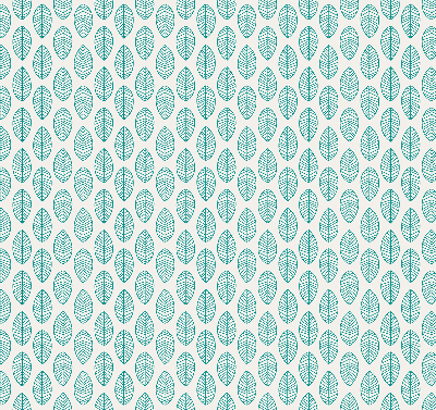 Rolgordijn verduisterend Blauwe bladeren