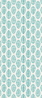 Rolgordijn verduisterend Blauwe bladeren