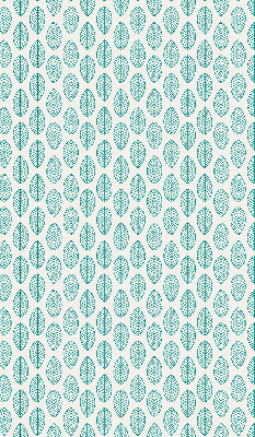 Rolgordijn verduisterend Blauwe bladeren