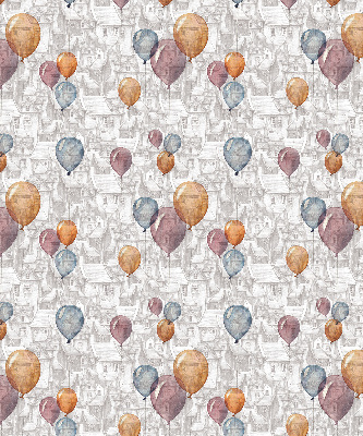 Rolgordijn voor het raam Ballonnen