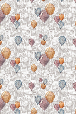 Rolgordijn voor het raam Ballonnen