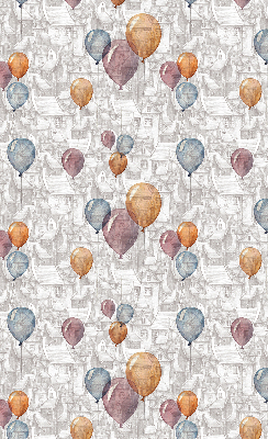 Rolgordijn voor het raam Ballonnen