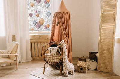 Rolgordijn voor het raam Ballonnen