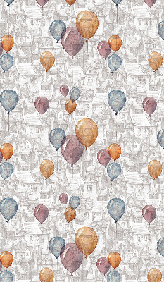 Rolgordijn voor het raam Ballonnen