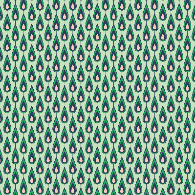 Rolgordijn voor het raam Getekende avocado