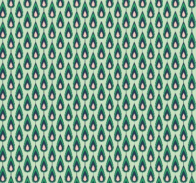 Rolgordijn voor het raam Getekende avocado