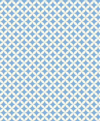 Rolgordijn verduisterend Blauwe sterren