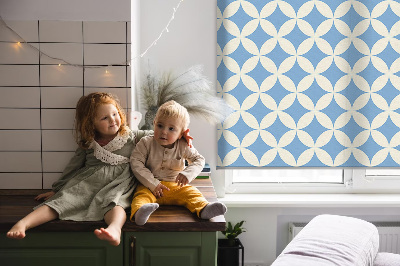 Rolgordijn verduisterend Blauwe sterren