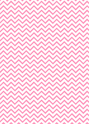 Rolgordijn verduisterend Horizontale roze zigzaglijnen