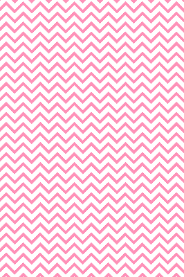 Rolgordijn verduisterend Horizontale roze zigzaglijnen