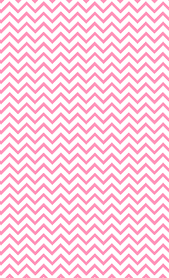 Rolgordijn verduisterend Horizontale roze zigzaglijnen