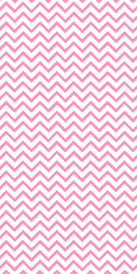 Rolgordijn verduisterend Horizontale roze zigzaglijnen