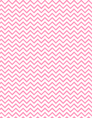 Rolgordijn verduisterend Horizontale roze zigzaglijnen