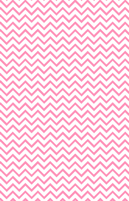 Rolgordijn verduisterend Horizontale roze zigzaglijnen