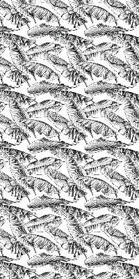 Rolgordijn voor het raam Varenbladeren