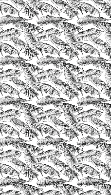 Rolgordijn voor het raam Varenbladeren